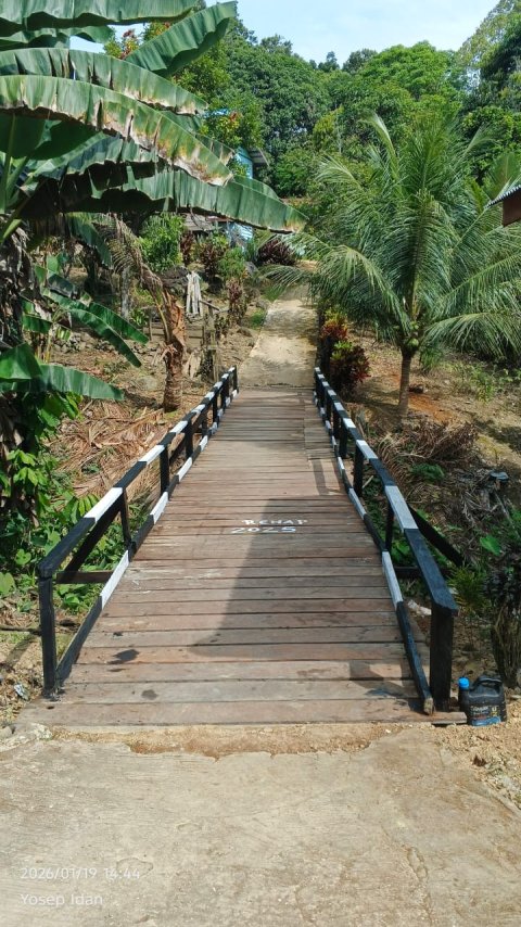 Jembatan setelah di renovasi